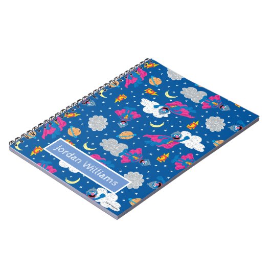 Super Grover 2.0 Night Sky Patroon Notitieboek (Linkerzijde)