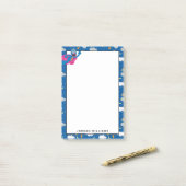 Super Grover 2.0 Night Sky Patroon Post-it® Notes (Op bureau)