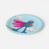 Super Grover 2 Papieren Bordje (Gekanteld)