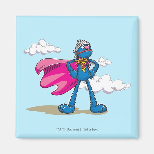 Super Grover Magneet (Voorkant)