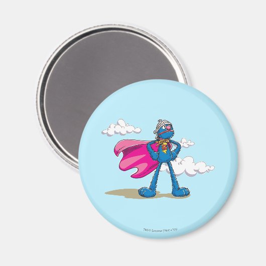 Super Grover Magneet (Voorkant / Achterkant)