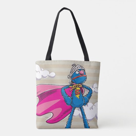 Super Grover Tote Bag (Achterkant)