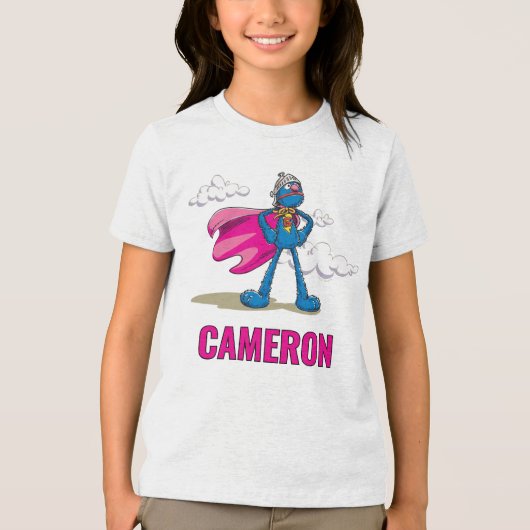 Super Grover Tri-Blend Shirt (Voorkant)