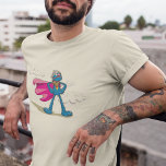 Super Grover Tri-Blend Shirt<br><div class="desc">Het is Super Grover in zijn cape en helm!  Sesamworkshop 2014. www.sesamestreet.org</div>