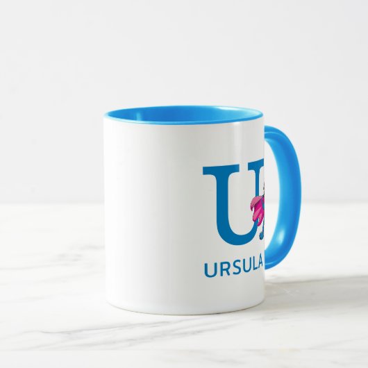 Super Grover Voeg Jouw naam & Monogram U Mok (Voorkant rechts)