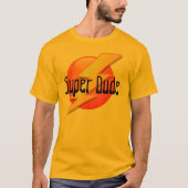 Super guy Lightning Logo T-Shirt (Voorkant)
