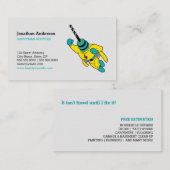 Super Handyman binnenlandse reparaties Visitekaartje (Voorkant / Achterkant)