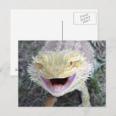 Super Happy Bearded Dragon Briefkaart (Voorkant / Achterkant)