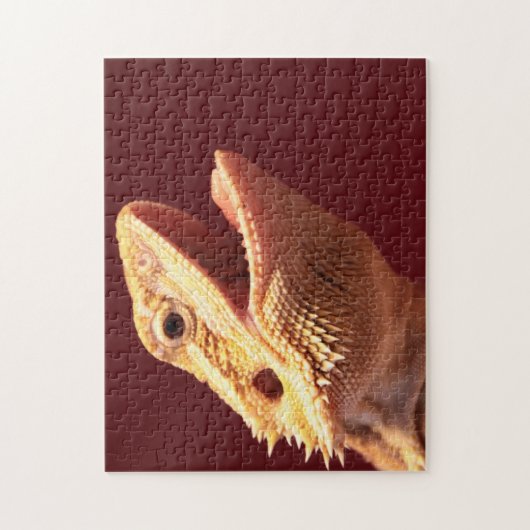 Super Happy Bearded Dragon Legpuzzel (Verticaal)