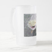 Super Happy Bearded Dragon Matglas Bierpul (Voorkant links)