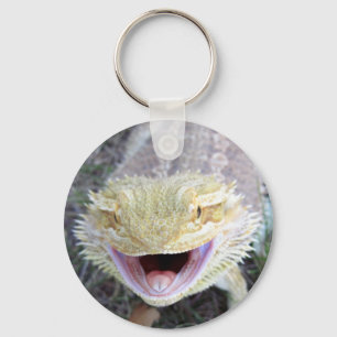 Super Happy Bearded Dragon Sleutelhanger