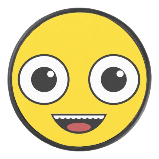 Super Happy Face Hockey Puck (Voorkant)