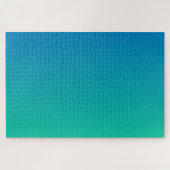 Super Hard Blue Green Gradient Puzzle Legpuzzel (Horizontaal)