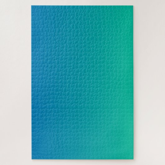 Super Hard Blue Green Gradient Puzzle Legpuzzel (Verticaal)