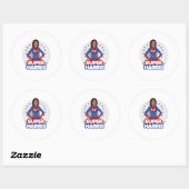 SUPER HARRIS RONDE STICKER (Vel)