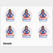 SUPER HARRIS VIERKANTE STICKER (Vel)