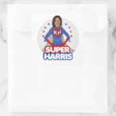 SUPER HARRIS VIERKANTE STICKER (Tas)