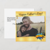 Super held Vaderdag Day Voeg je eigen foto toe (Voorkant / Achterkant)