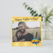 Super held Vaderdag Day Voeg je eigen foto toe (Staand voorkant)