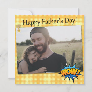 Super held Vaderdag Day Voeg je eigen foto toe