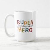 Super Helden Vader Vaderdag Koffiemok (Links)