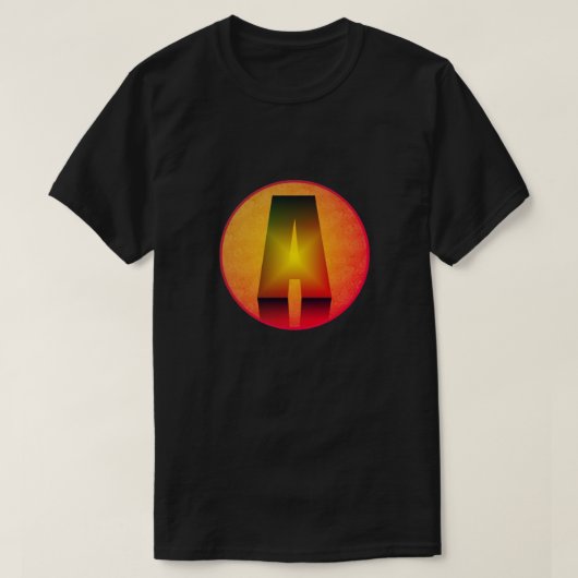 Super Hero "A" Insignia T-shirt (Design voorkant)