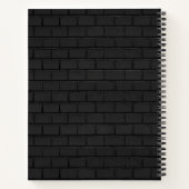 Super hero aangepaste naam Notitieboek (Achterkant)