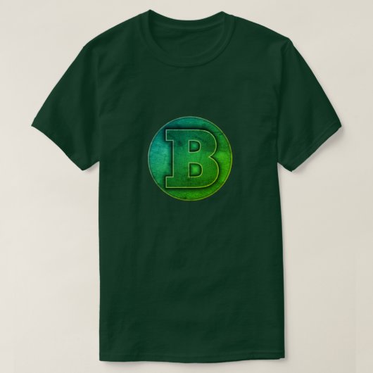 Super Hero "B" Insignia T-shirt (Design voorkant)