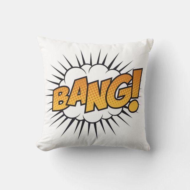 Super Hero Bang Pillow Kussen (Voorkant)