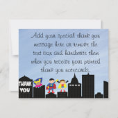 Super Hero - Bedankt voor je kaarten (Voorkant)