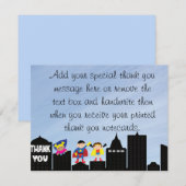 Super Hero - Bedankt voor je kaarten (Voorkant / Achterkant)