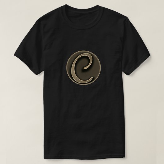 Super Hero "C" Insignia T-shirt (Design voorkant)