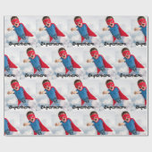 Super Hero Cadeaupapier (Vlak)
