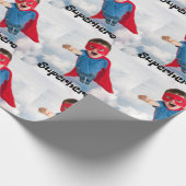 Super Hero Cadeaupapier (Hoek)