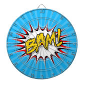 Super Hero Classic Bam! Action Bubble Dartbord (Voorkant)