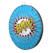 Super Hero Classic Bam! Action Bubble Dartbord (Voorkant Rechts)