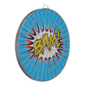 Super Hero Classic Bam! Action Bubble Dartbord (Voorkant Links)