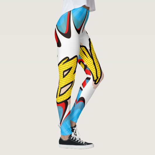 Super Hero Classic Bam! Action Bubble Leggings (Rechts)