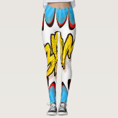 Super Hero Classic Bam! Action Bubble Leggings (Voorkant)