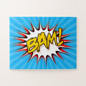 Super Hero Classic Bam! Action Bubble Legpuzzel (Horizontaal)