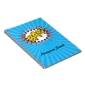 Super Hero Classic Bam! Action Bubble Notitieboek (Rechterzijde)