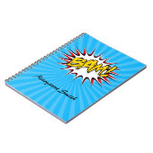 Super Hero Classic Bam! Action Bubble Notitieboek (Linkerzijde)