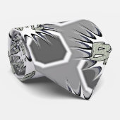 Super Hero Classic Bam! Grayscale Action Bubble Stropdas (Opgerold)