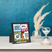 Super Hero Comic Book Adoption, Family Gift Fotoplaat (Insitu)