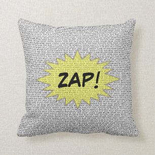 Super Hero Comic Speak Pillow Kussen