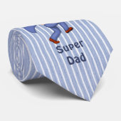 Super Hero Dad Stropdas (Opgerold)