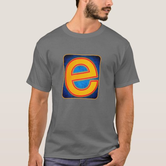 Super Hero "E" Insignia T-shirt (Voorkant)