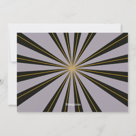 Super Hero Girls Birthday Uitnodiging (Achterkant)