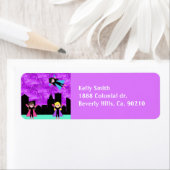 Super Hero Girls Bithday Party Etiket (Insitu)