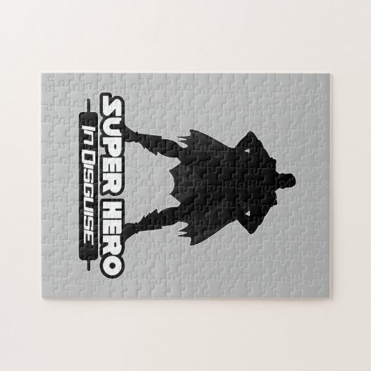 Super Hero in Disguise Legpuzzel (Horizontaal)